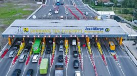 12 Ribu Kendaraan Kurang Saldo E-Toll Selama Arus Mudik Lebaran. (Dok. Pu.go.id)