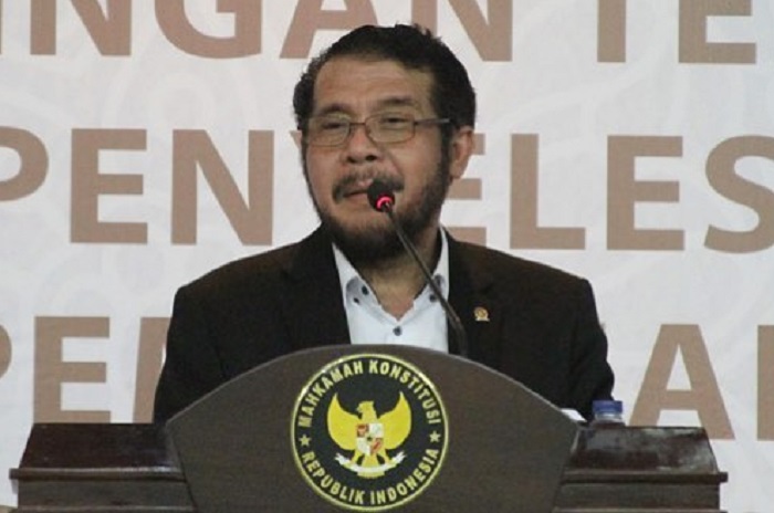 Ketua Majelis Hakim Mahkamah Konstitusi Anwar Usman. (Instagram.com/@mahkamahkonstitusi) 
