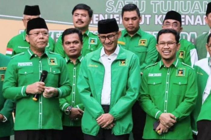 Ketua Badan Pemenangan Pemilu PPP Sandiaga Salahuddin Uno. (Instagram.com/@amir.uskara)