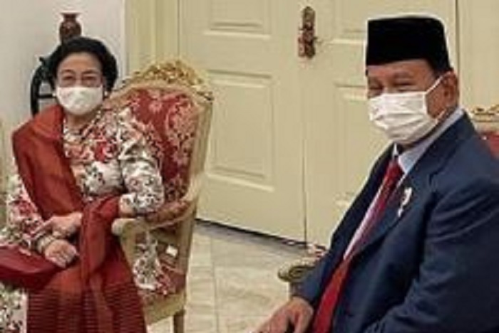 Prabowo Subianto dan Megawati Soekarnoputri. (Instagram.com/ibumegawatii)
