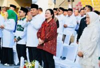 Ketua Umum Partai Gerindra Prabowo Subianto Hadiri Harlah ke - 25 PKB. (Dok. Tim Media Prabowo Subianto) 
