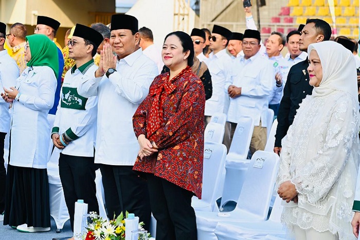 Ketua Umum Partai Gerindra Prabowo Subianto Hadiri Harlah ke - 25 PKB. (Dok. Tim Media Prabowo Subianto) 

