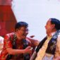 Ketua Umum Partai Gerindra Prabowo Subianto bersama Politikus PDIP Budiman Sudjatmiko di acara Deklarasi Prabowo-Budiman Bersatu (Prabu) di Marina Convention Center, Semarang, Jawa Tengah, Jumat, 18 Agustus 2023. (Dok. Tim Media Prabowo Subianto)