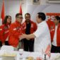 Ketua Umum Partai Gerindra Prabowo Subianto dan mengunjungi Partai Solidaritas Indonesia (PSI). (Dok. Tim Media Prabowo) 
