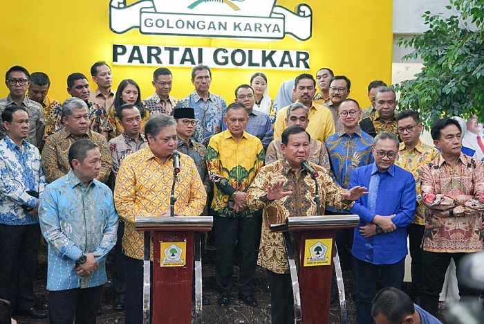 Para Ketua Umum Partai Politik Koalisi Indonesia Maju. (Instagram.com/@airlanggahartarto_official)