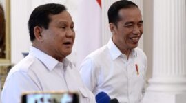 Presiden Jokowi dengan Menteri Pertahanan Prabowo Subianto. (Dok. Setkab.go.id)
