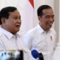 Presiden Jokowi dengan Menteri Pertahanan Prabowo Subianto. (Dok. Setkab.go.id)
