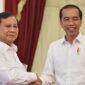 Presiden Jokowi dengan Menteri Pertahanan Prabowo Subianto. (Dok. Setkab.go.id)
