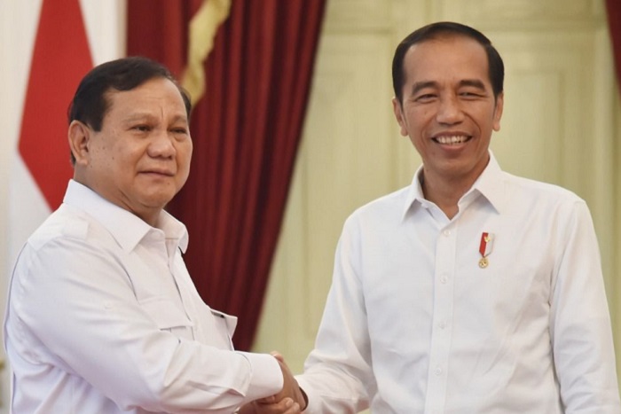 Presiden Jokowi dengan Menteri Pertahanan Prabowo Subianto. (Dok. Setkab.go.id)
