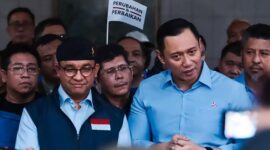 Calon Presiden, Anies Baswedan dan  Ketua Umum Demokrat Agus Harimurti Yudhoyono. (Facbook.com/@Anies Baswedan)
