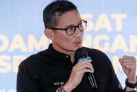 Menteri Pariwisata dan Ekonomi Kreatif, Sandiaga Uno. (Dok. Kemenparekraf.go.id) 