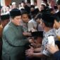 Ketua Umum PSSI Erick Thohir melakukan safari ke pondok - pondok pesantren di Jawa Timur. (Dok. PSSI) 
