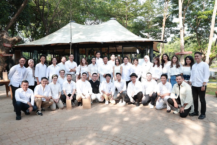 Menteri Pertahanan Prabowo Subianto menghadiri acara makan siang dan diskusi bersama Menteri BUMN Erick Thohir. (Dok. Tim Media Prabowo Subianto)

