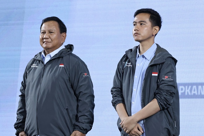 Pasangan Calon Presiden, Prabowo Subianto bersama Calon Wakil Presiden, Gibran Rakabuming. (Facebook.com/@Prabowo Subianto)
