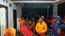 Sejumlah rumah warga yang terdampak banjir di Kabupaten Pesisir Selatan, Sumatra Barat, Kamis (8/3/2024). (Dok.BPBD Kabupaten Pesisir Selatan).