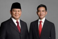 Pasangan Calon Presiden, Prabowo Subianto bersama Calon Wakil Presiden, Gibran Rakabuming. (Facebook.com/@Prabowo Subianto)