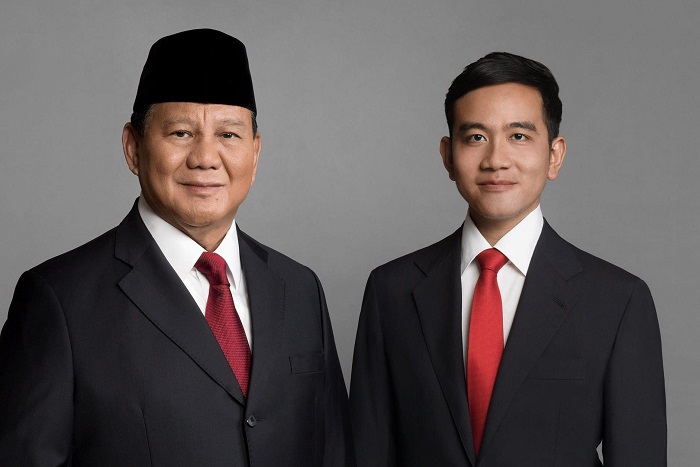 Pasangan Calon Presiden, Prabowo Subianto bersama Calon Wakil Presiden, Gibran Rakabuming. (Facebook.com/@Prabowo Subianto)