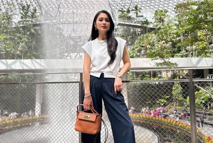 Suami artis Sandra Dewi, Harvey Moeis ditetapkan sebagai tersangka kasus korupsi timah. (Instahram.com/@sandradewi88)