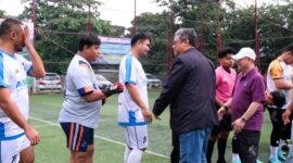 Foto : Final Tournament Mini Soccer PROPAMI CUP V 2024 yang diselenggarakan di lapangan Triboon, Jakarta, pada 6 Juli 2024, telah mencapai puncaknya (6/7/24). (Doc.Ist)