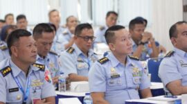 Foto : Badan Nasional Sertifikasi Profesi (BNSP) memberikan pembekalan strategi melalui Rakor Dalsed, Sosialisasi, dan Bimtek KPM yang digelar di Pusbekmat AU, Lanud Halim Perdana Kusuma, pada 19 hingga 22 Agustus 2024. (Doc.Ist)