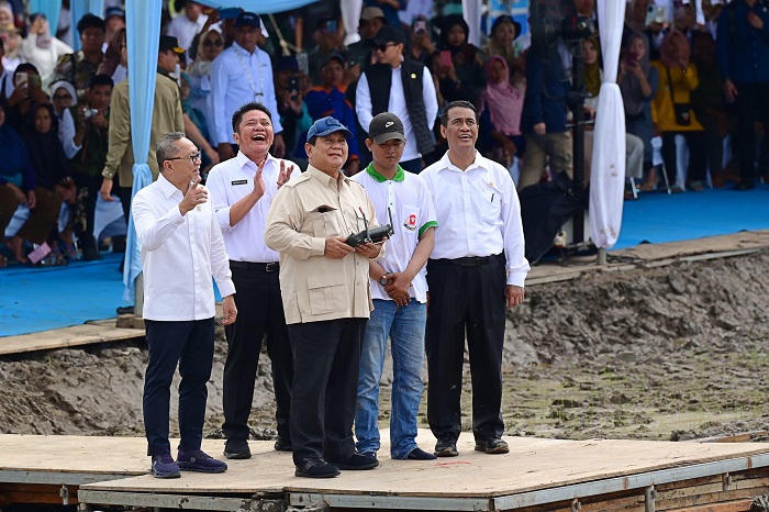 Presiden RI Prabowo Subianto. (Facebook.com @Setkab RI)