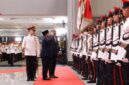 Presiden RI Prabowo Subianto bersama Presiden Tharman Shanmugaratnam di Parliament House Singapura. (Dok. Tim Komunikasi Prabowo Subianto)