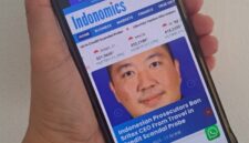 Indonesia Media Circle (IMC) meluncurkan portal berita ekenomi berbahasa Inggris, Indonomics.com. (Dok. Sapulangit.com/Banny Rachman)