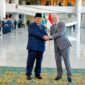 Presiden Republik Indonesia Prabowo Subianto di upacara penuh makna di halaman Istana Palácio do Planalto. (Dok. Tim Media Prabowo)