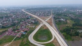 Ruas strategis tol Medan–Kualanamu dipercepat penyelesaiannya usai suntikan modal Jasa Marga Rp1,9 triliun. (Dok. pu.go.id)