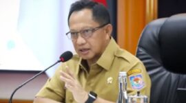 Menteri dalam Negeri 3. Tito Karnavian saat memberi keterangan soal inflasi pangan 2,31 persen.. (Facebook.com @Tito Karnavian)